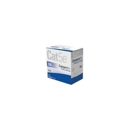 Unc Group Bulk Cat5E Cable 4 Pair 350Mhz, Stp, Solid, Cmp Plenum, White, 1000Ft BC5E-1000F-WHT-SH-PL