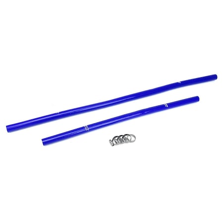 Hps Performance High Temp Reinforced Silicone Heater Coolant Hose Kit, Blue,  57-1910-BLUE