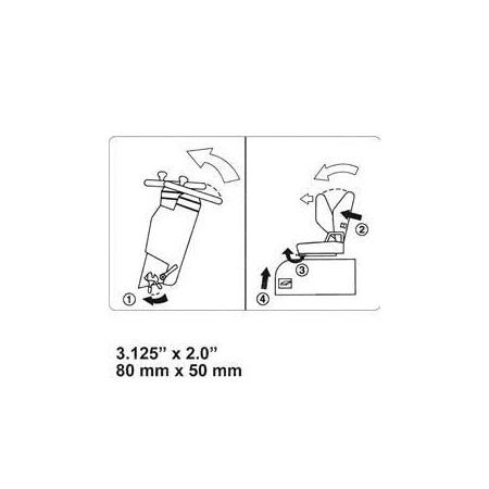 Nissan REPLACEMENT LABEL-CAUTION TOP PANEL 97818-FC400