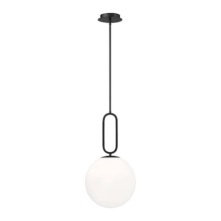 Eurofase Coburg Contemporary LED Pendant, 1-Light, 2100 Lumens, Clear/Anodized Gold 37233-013