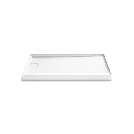 Kohler Stoneridge 60" x 36" alcove shower base, left drain 44153-HW1