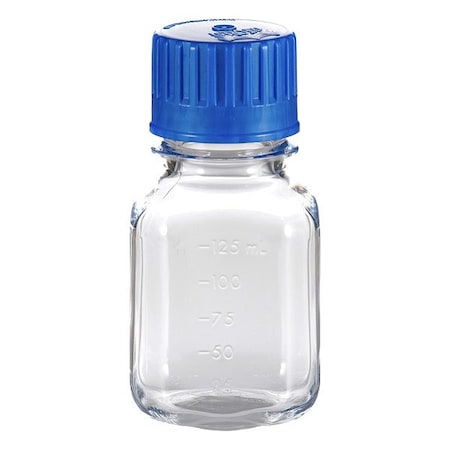Zoro Select Media Bottle, PC, 177.7mm H, PK72 BPC0500