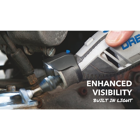 Dremel 4300 Series 1.8-Amp Variable Speed Electric Rotary Tool Kit with, 40 Accessories &, 5 Attachments 4300-5/40