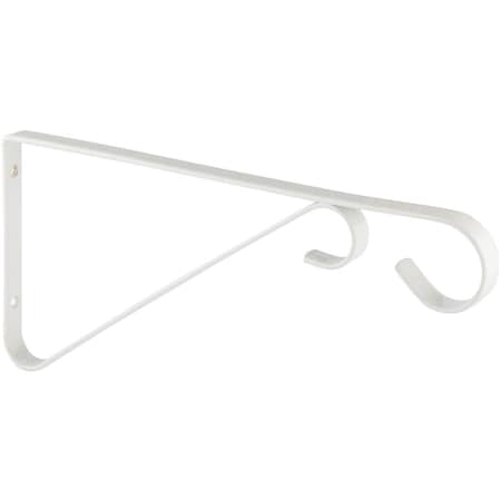 National Hardware 9'' White Steel Hanging Plant Bracket N274-571