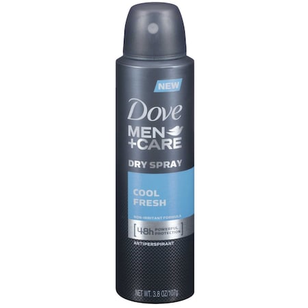 Dove Men+Care Cool Fresh Anti-Perspirant, 3.8 Ounce Aerosol, 12PK 52804