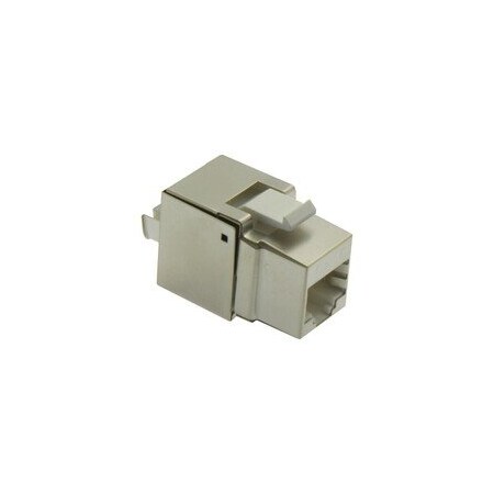 Cable Wholesale Shielded Cat6 Keystone Jack, RJ45 Female to 110 Punch Down 326-521