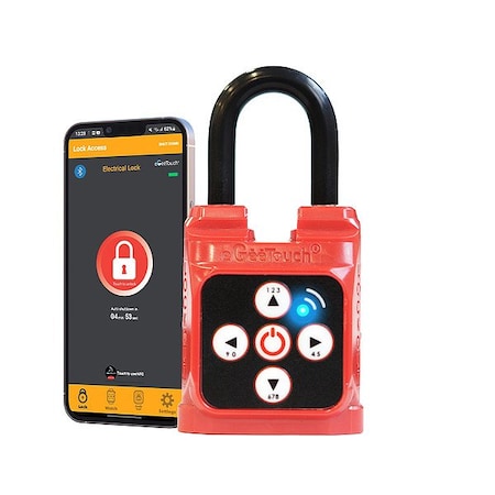 Egeetouch Smart Lockout Tagout Safety Padlock IP6 5-05207-97