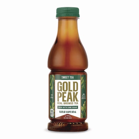Gold Peak Sweet Tea, 18.5 oz Bottle, 12PK 83900005757