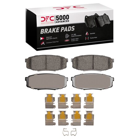 Dfc 5000 Advanced Disc Brake Pad Set,  1551-1304-01