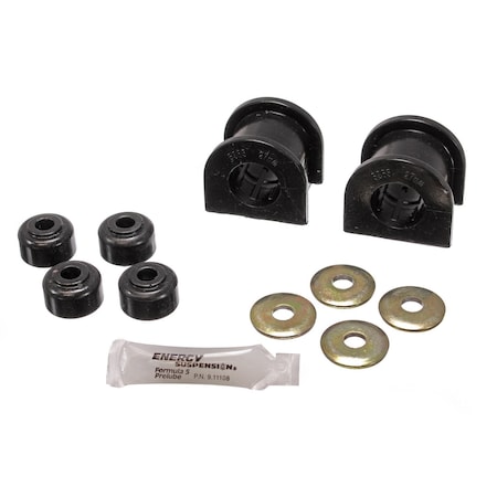 Energy Suspension Stabilizer Bar Mount Bushing, 27 mm Bar Diameter; Black; Polyurethane 8.5118G