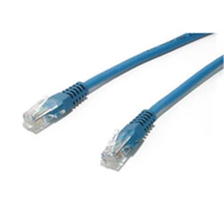 Ezgeneration 15 ft Blue Molded Category 5e- 350 MHz- UTP Patch Cable EZ688419