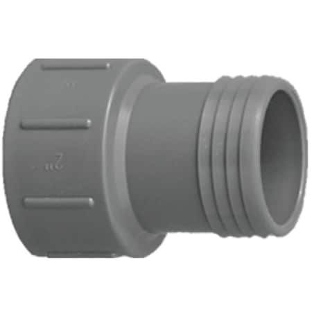 Boshart 1/2'' FPT x 1/2'' Insert Polypropylene Hose Adapter UPVCFA-05