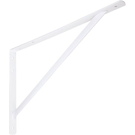 National Hardware 20'' White Steel Super Strength Shelf Bracket N260-604