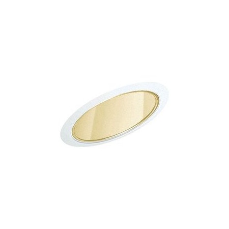 Juno Lighting 6 in Recessed Trim, Haze Reflector with White Trim Ring 612-HZWH