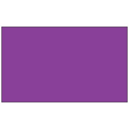 Bsc Preferred 3 x 9'' Purple Inventory Rectangle Labels DL637M