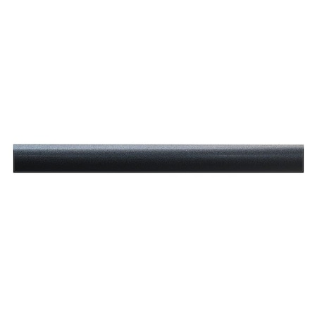 Acrovyn Bumper Guard, Black, 10 ft L BG30108N