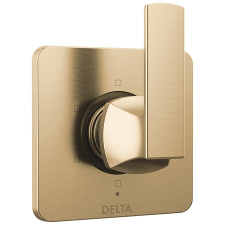 Delta Velum 6-Setting 3-Port Diverter Trim In Champagne Bronze T11937-CZ