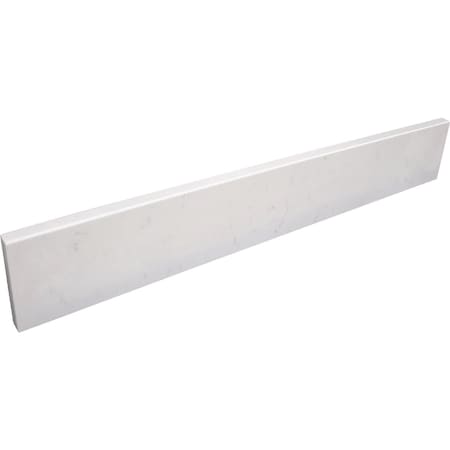 Bertch Oasis 37'' x 22.5'' Jasmine White Veined Quartz Vanity Top with Rectangular Bowl O-Q-JW-RPB3722