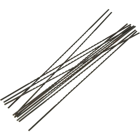 Supercut #04 .048" 20 TPI Flat, Plain End Scroll Saw Blade, 12PK H9019