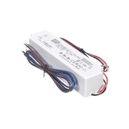 Gold Medal Power Supply/LED Driver, 100-240VAC 1.2A Input, 112VDC 5A Output 55586