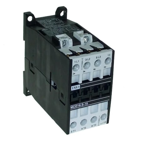 Imo Automation Contactor 3 Pole Open 11kW 22A AC3, 1 Normally Closed MCD22-S-01=110