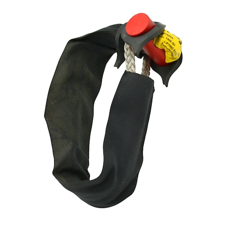 Lockjaw Synthetic Shackle, Lifting Rated, 1,800 lbs WLL, 2in Working Dia. 17-018804