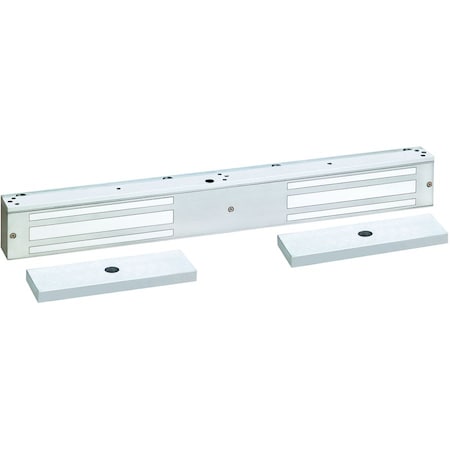 Sdc Mag Lock, Fire Rated, Double Door, US28, 12/24 VDC, 1200lb 1572V