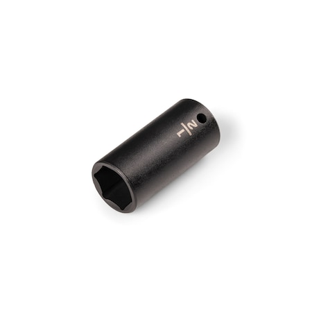 Tekton 1/4 Inch Drive x 1/2 Inch Semi-Deep 6-Point Impact Socket SID04013