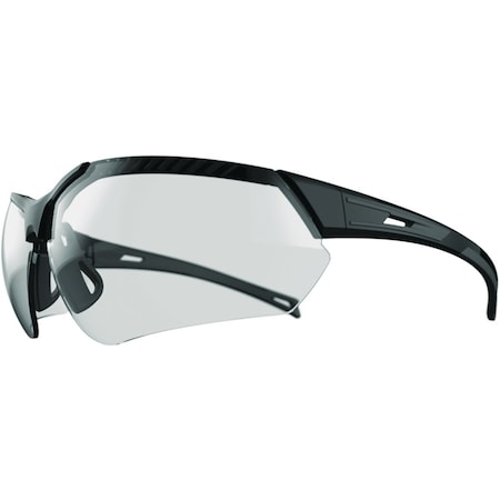 I-Form Helix Black Frame Safety Glasses with Clear Lenses IF400-11