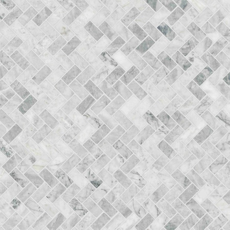 Msi Capri Blue Herringbone 11.63 In. X 11.63 In. X 10Mm Honed Mosaic Marble Floor And Wall Tile, 10PK ZOR-MD-0534