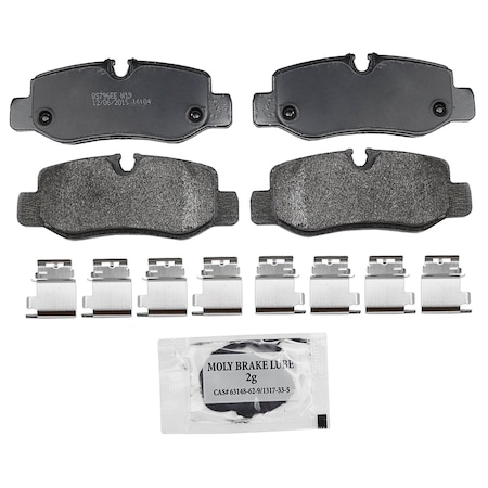 Wagner Brake QuickStop Rear Disc Brake Pad Set Semi-Metallic,  ZX1893