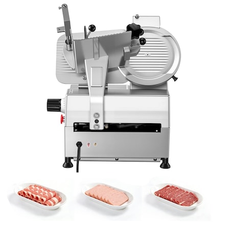 Vevor Automatic Meat Slicer 550W Commercial Food-Slicer with 10" Cutting Blade HC-QP-250B