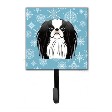 Carolines Treasures Snowflake Japanese Chin Leash and Key Holder BB1664SH4
