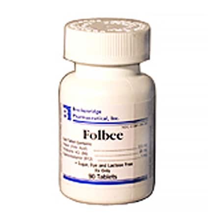 Breckenridge Pharmaceutical Folbee, 2.5/25/1mg, 90PK 51991008490
