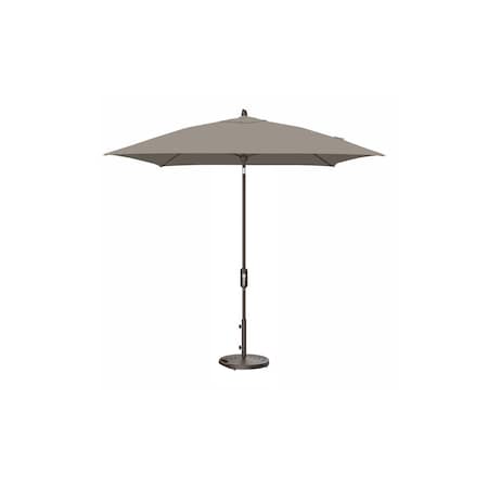 Treasure Garden 7.5 ft Square Patio Umbella, aluminum, fiberglass ribs, outdoor, Granite UM847SQ-00 5402 Granite