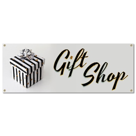 Signmission Gift Shop, 18 Inch, Banner B-30381