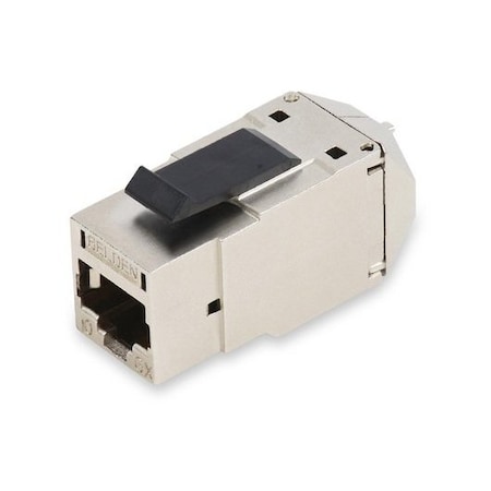Belden Revconnect 10Gx Stp Modular Jack, Metal, T568 A/B Bulk Pk 24Pcs RVAMJKSME-B24