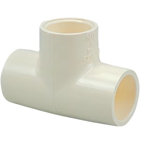 Nibco Pipe Tee, 3/4 in, Slip Joint, CPVC T00170J
