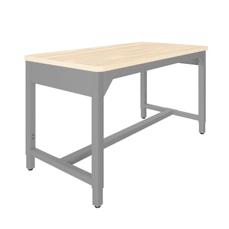 Diversified Spaces Fab Lab Workbench, Top 60"x30" Maple Top AMS6030LNNS