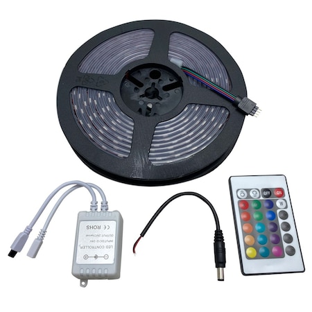 Race Sport Lighting 24Ft 7M Flexible Strip Light W/ Clear Ip67 Waterproof Sleeve, Rgb MS24FTWSTRIP-RGB