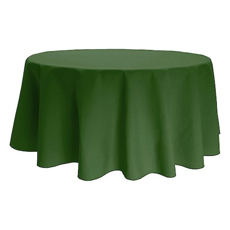 R&R Textile Tablecloth, Round, Forest Green, PK12 AT-Signature-71R-3180-Forest Green