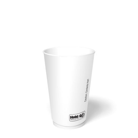 Graphic Packaging 16oz Hold&Go Insulated Hot Cup Carte Blanc / White SDR-16-CB / 116352311