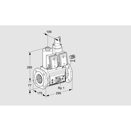 Honeywell VCS665F05NLWR3E/PPEP/PPPP KS88204590