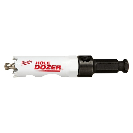 Milwaukee Tool 3/4" HOLE DOZER Bi-Metal Hole Saw with Arbor 49-56-9658