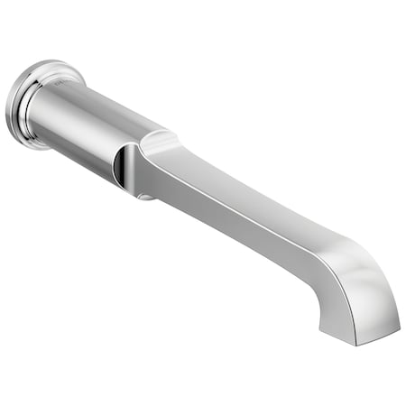 Delta Tetra Wall Mount Tub Filler Trim In Lumicoat Chrome T5789-PR-LHP-WL