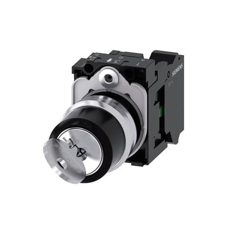 Siemens RONIS key-operated switch 22 mm 3SU1150-4BF11-3BA0