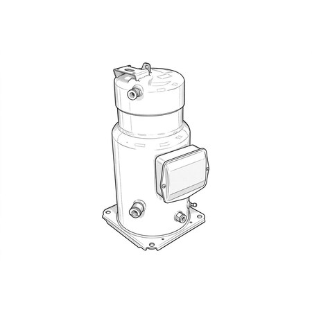 Trane 230v3ph 14ton Compressor COM6433