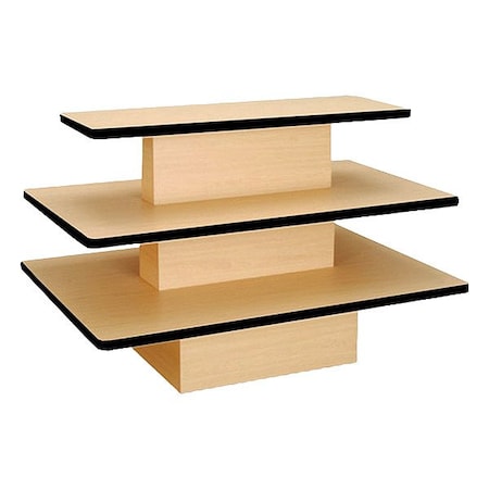 Specialty Store Services Floor Display, Maple, 39" H, 60" W 20018M