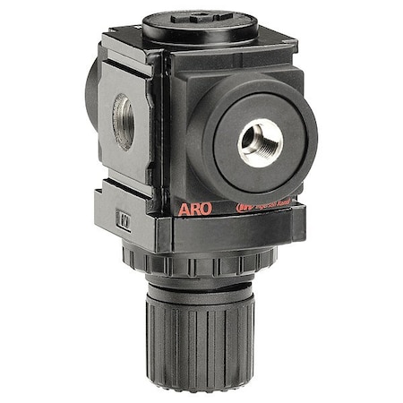 Aro Regulator, 1/8"Air Inlet, 45 scfm R37111-600