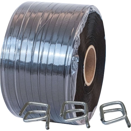 Encore Packaging Polypropylene Strapping Kit for 1/2 in, Metal Buckles - Economy PP12SC-01